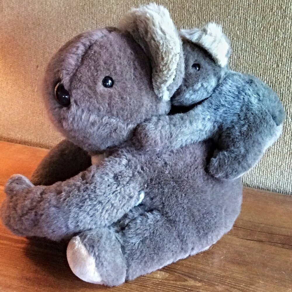 Vintage Mary Meyer Hugging Koala Plush Baby Joey Stuffed Animals 12"